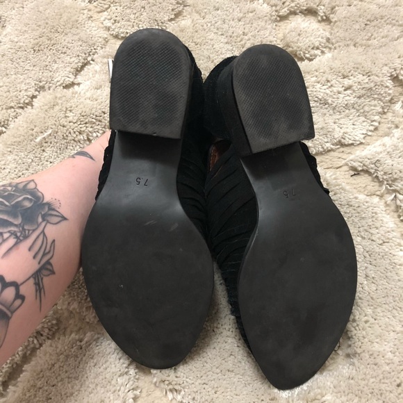 SOLD Jeffrey Campbell suede stewpot booties - Picture 4 of 5